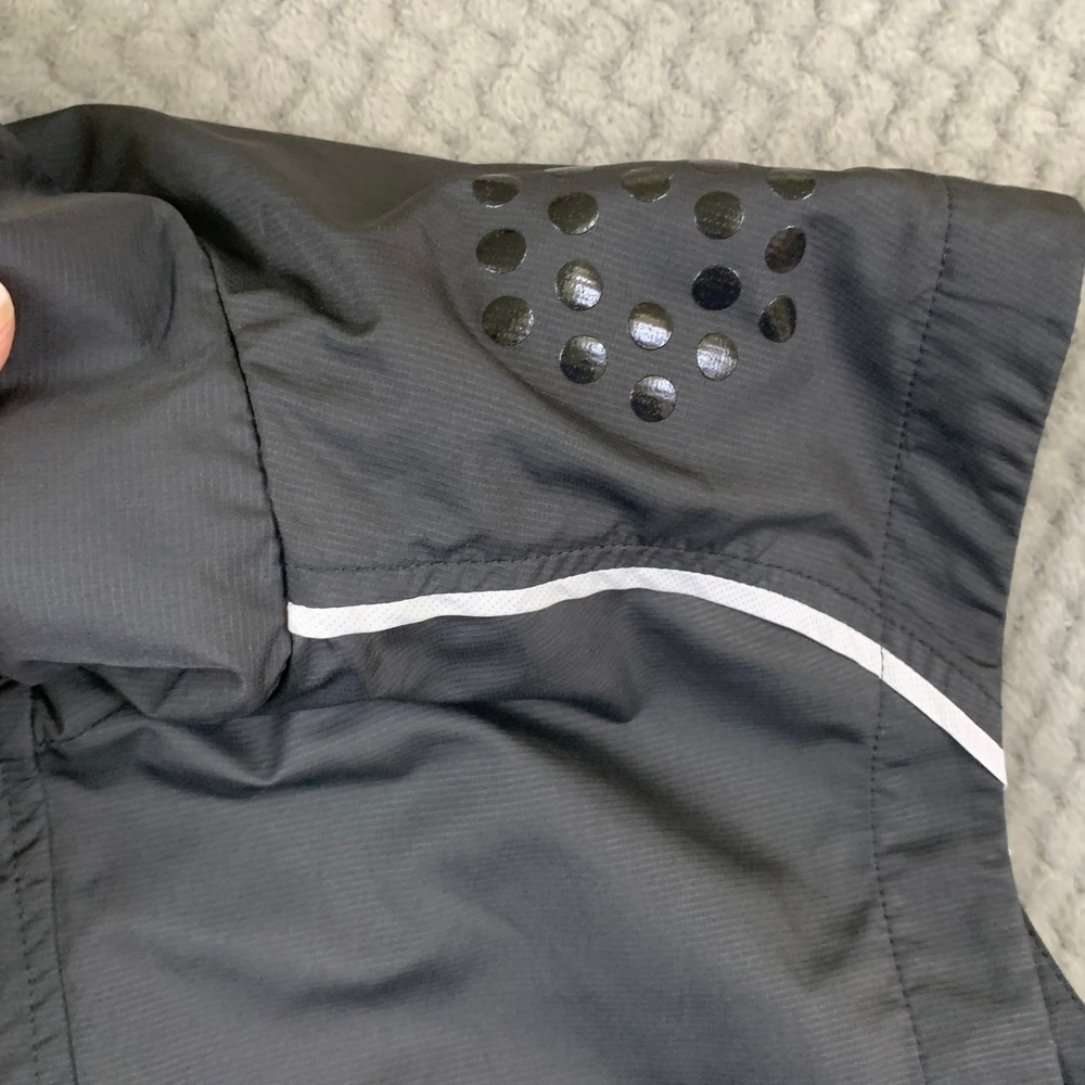Puma SportLifestyle Mens XL Black Windbreaker Vest Full Zip Running Training - Picture 3 of 7